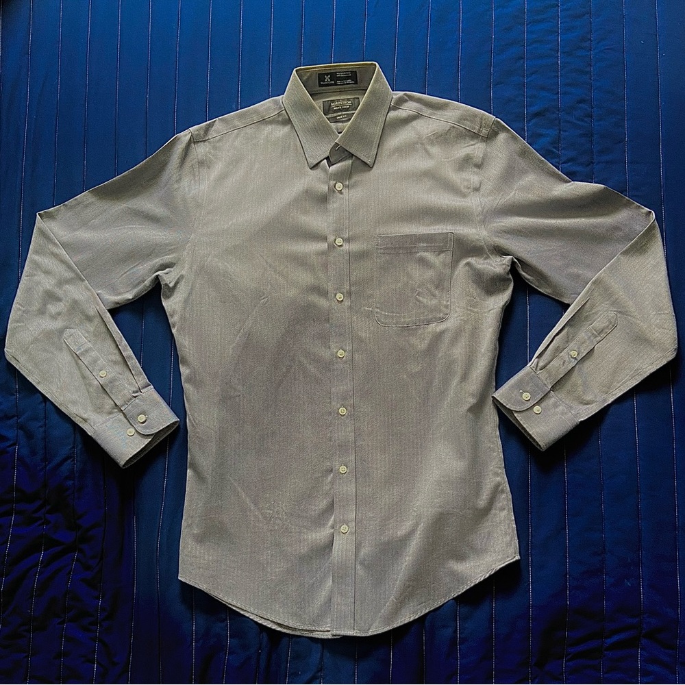 Nordstrom Men’s Button Down Trim Fit